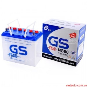 Ắc quy GS NS60 (12V-45Ah)