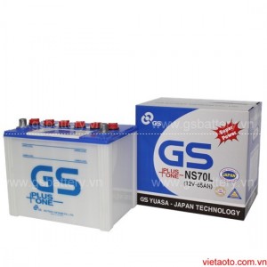 Ắc quy GS NS70L (12V-65Ah)